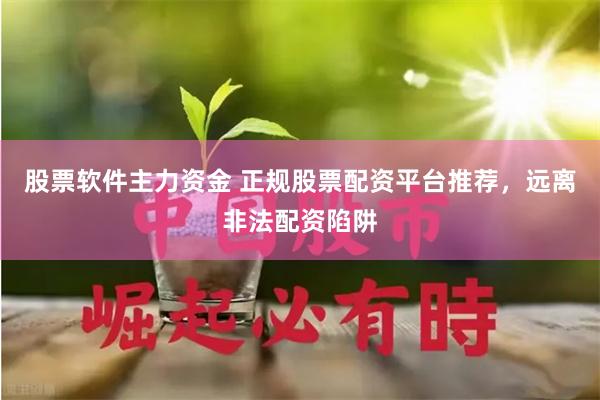 股票软件主力资金 正规股票配资平台推荐，远离非法配资陷阱